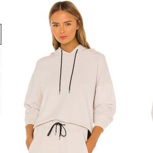 French Terry Pullover Hoodie XS Tan